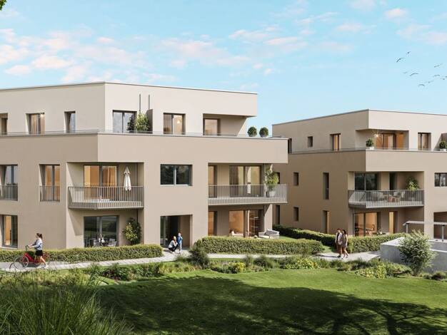 Wohnung zum Kauf - Neubau provisionsfrei 418.100 € 3 Zimmer 75 m² 1. Geschoss Obergruppenbach Untergruppenbach 74199