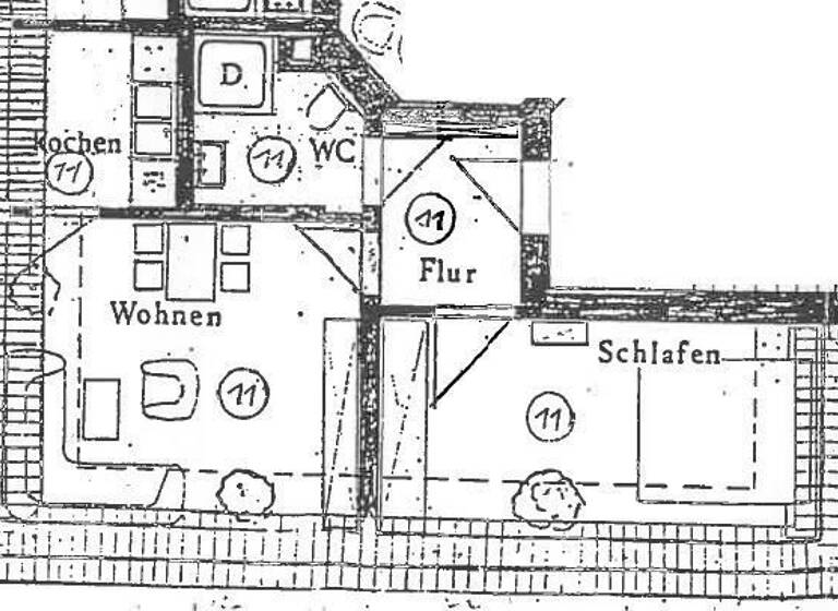 Wohnung zum Kauf 49.900 € 2 Zimmer 47,5 m²<br/>Wohnfläche 3.<br/>Geschoss ab sofort<br/>Verfügbarkeit Ebersdorf Chemnitz 09131
