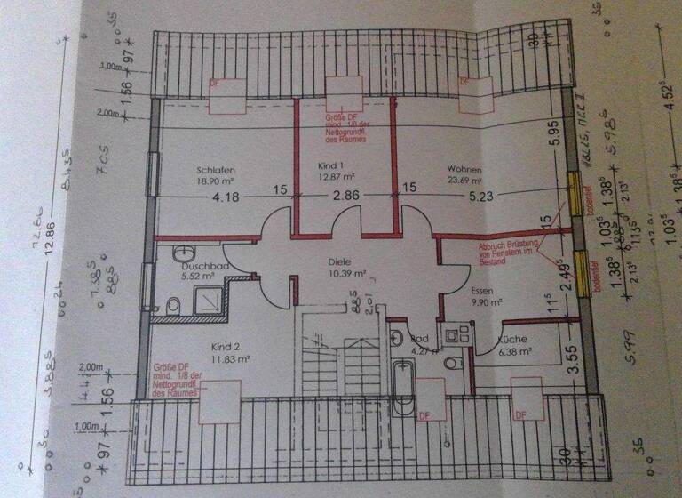 Wohnung zur Miete 900 € 5 Zimmer 100 m² Albstadt Alzenau 63755