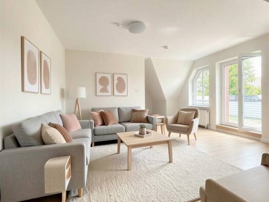 Wohnung zum Kauf 125.000 € 2 Zimmer 49 m² 1. Geschoss Mildstedt Mildstedt 25866