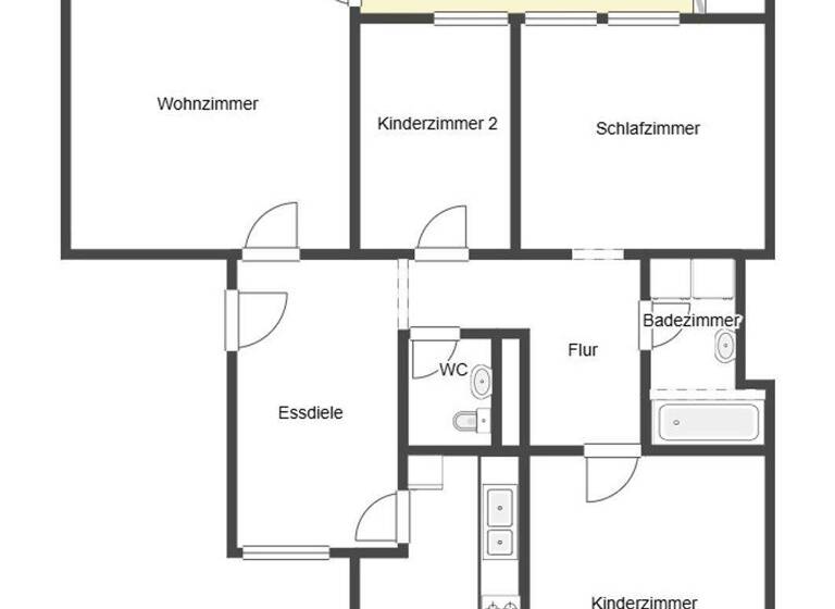 Wohnung zum Kauf 270.000 € 4,5 Zimmer 94,1 m² 8. Geschoss Waiblingen 71334
