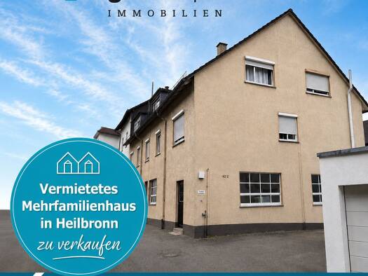 Mehrfamilienhaus zum Kauf als Kapitalanlage geeignet 995.000 € 17 Zimmer 380 m² 659 m² Grundstück Heilbronn Heilbronn 74072