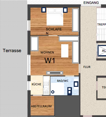 Wohnung zum Kauf provisionsfrei 219.170 € 2,5 Zimmer 56,6 m²<br/>Wohnfläche ab sofort<br/>Verfügbarkeit Trogen Trogen 95183