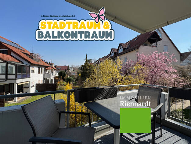 Wohnung zum Kauf 465.000 € 4 Zimmer 95 m² Ost Ludwigsburg 71638