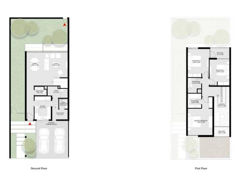 Stadthaus zum Kauf - Erstbezug provisionsfrei 659.771 € 4 Zimmer 217,6 m² 215,6 m² Grundstück Sharjah