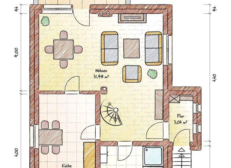 Einfamilienhaus zum Kauf 459.000 € 4 Zimmer 104 m² 382 m² Grundstück Burg-Grambke Bremen 28719