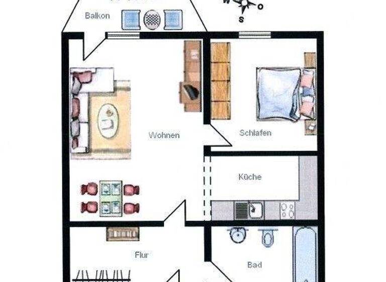 Wohnung zum Kauf 199.000 € 2 Zimmer 45 m² Kempten 87435