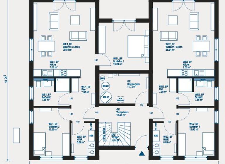 Mehrfamilienhaus zum Kauf provisionsfrei 1.091.159 € 10 Zimmer 335 m² 991 m² Grundstück Körne Dortmund 44141