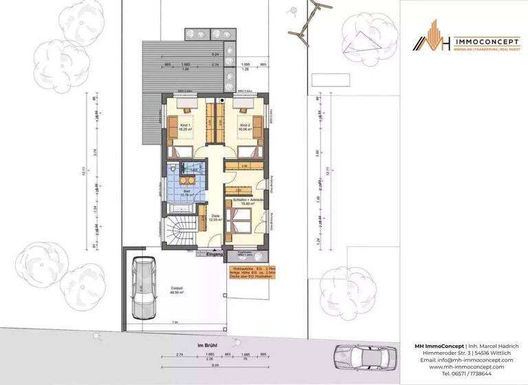 Einfamilienhaus zum Kauf 499.050 € 5 Zimmer 150,8 m² 698 m² Grundstück Minderlittgen 54518