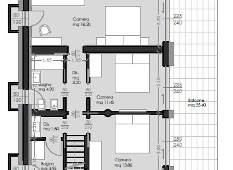 Wohnung zum Kauf - Erstbezug 1.450.000 € 4 Zimmer 147 m² frei ab sofort Toscolano Maderno
