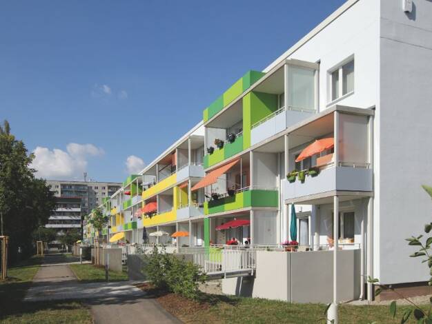 Wohnung zur Miete 427 € 3 Zimmer 56,9 m² 2. Geschoss frei ab 01.10.2025 Quedlinburger Weg 7 Westliche Neustadt Halle 06124