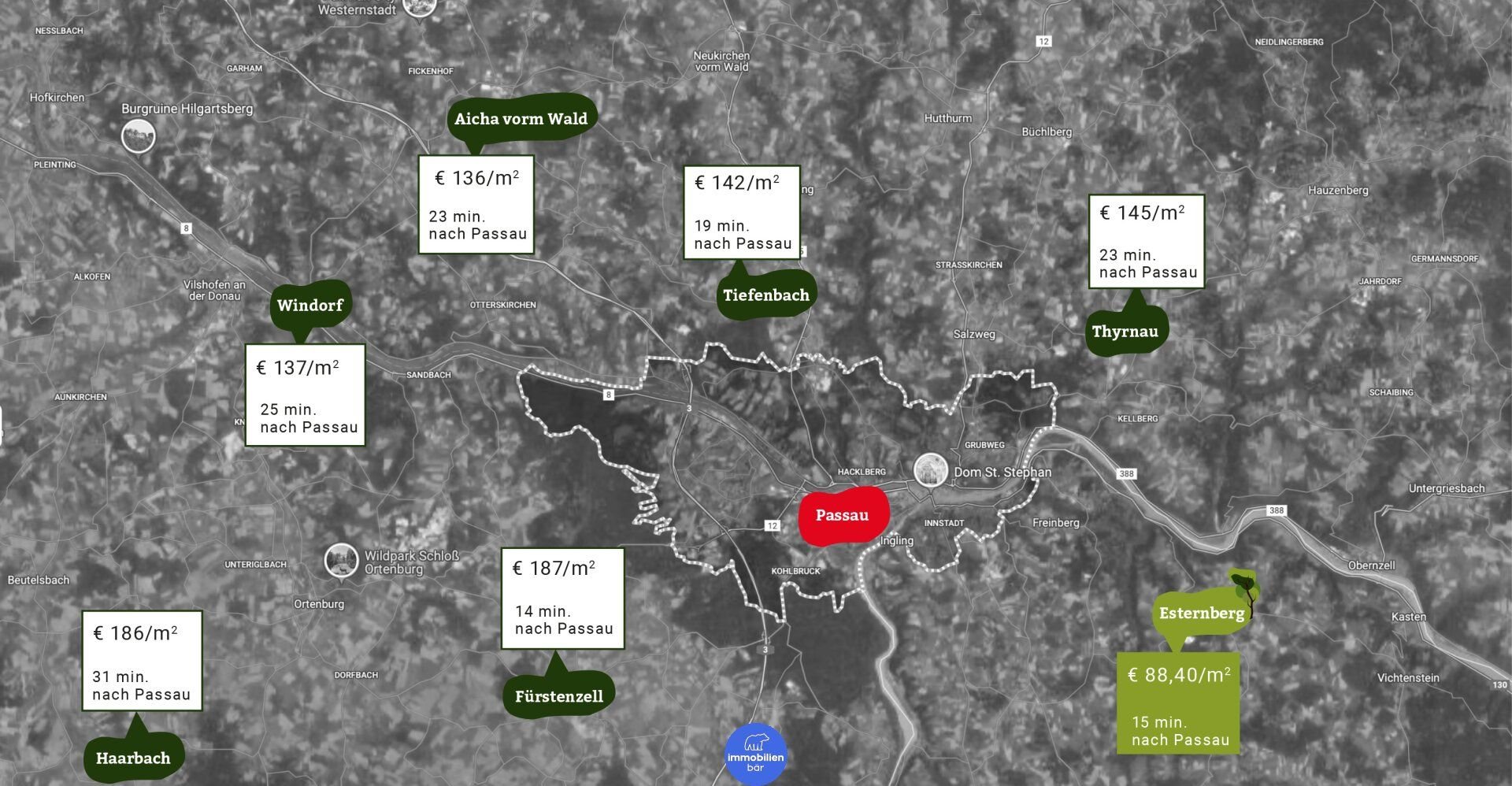 Grundstück zum Kauf 4.287 m²<br/>Grundstück Esternberg 4092