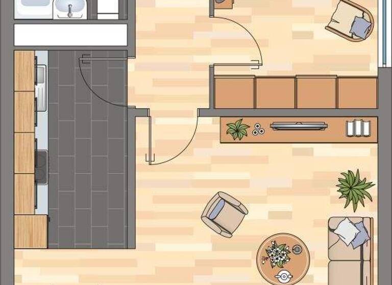 Wohnung zur Miete 629 € 2 Zimmer 60 m² 5. Geschoss frei ab 31.12.2026 Odensestraße 3 Mettenhof Kiel 24109