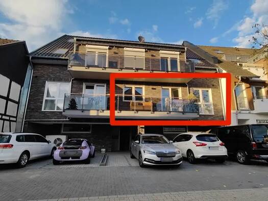 Wohnung zur Miete 850 € 2,5 Zimmer 57 m² Geschoss 1/2 frei ab 21.10.2026 Käsberg Hennef (Sieg) 53773