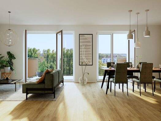 Penthouse zum Kauf - Erstbezug 850.000 € 3 Zimmer 109,6 m² 5. Geschoss Lichtenberg Lichtenberg 10317