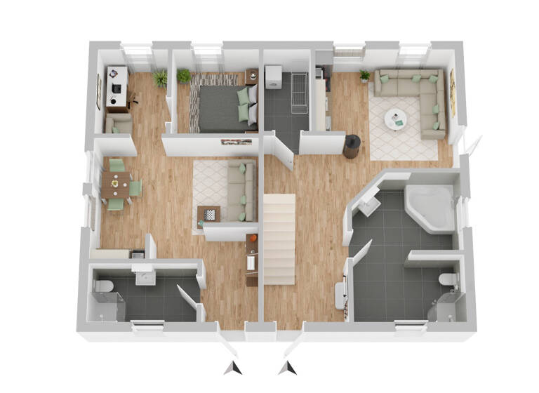 Mehrfamilienhaus zum Kauf 349.000 € 7 Zimmer 160 m² 724 m² Grundstück Garz 18574