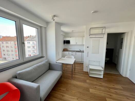 Wohnung zur Miete 470 € 1 Zimmer 25,6 m² Geschoss 3/5 frei ab 15.11.2026 Adam-Klein-Straße 156 Seeleinsbühl Nürnberg 90431