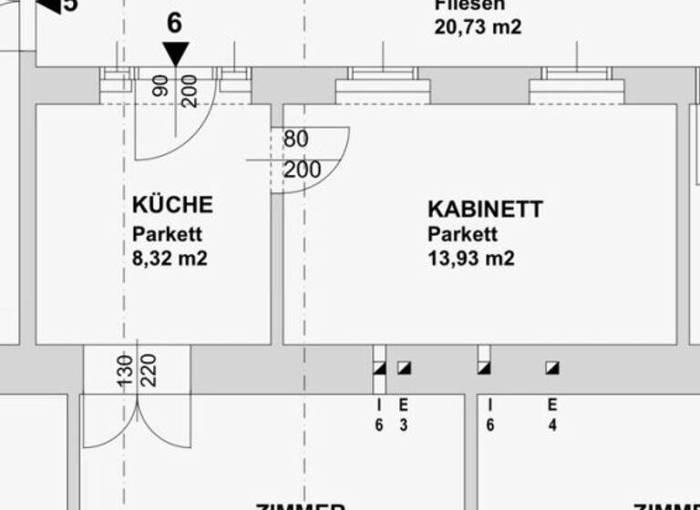 Wohnung zum Kauf 215.000 € 1. Geschoss Wien,Landstraße 1030