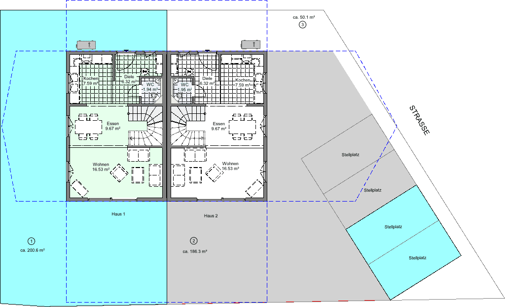 Doppelhaushälfte zum Kauf provisionsfrei 784.000 € 104 m²<br/>Wohnfläche 225,7 m²<br/>Grundstück Kirchseeon Kirchseeon 85614