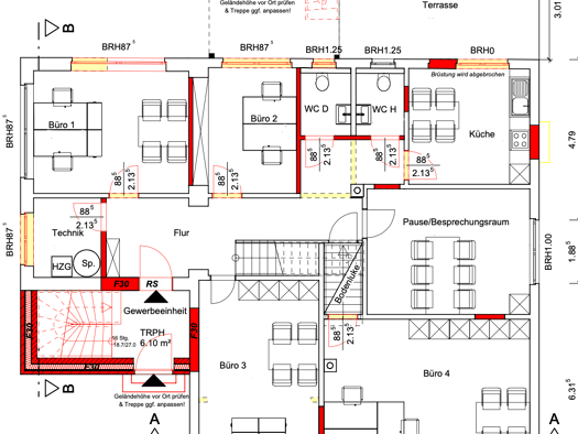 Büro zur Miete provisionsfrei 350 € 1 Zimmer 20 m² Bürofläche Fladderlohausen Holdorf 49451