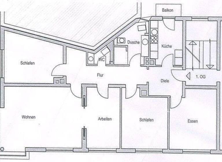 Wohnung zum Kauf 455.000 € 5 Zimmer 120 m² 1. Geschoss Maxfeld Nürnberg 90409