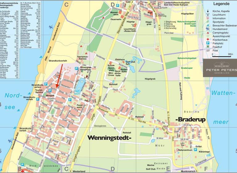 Grundstück zum Kauf 2.950.000 € 1.330 m²<br/>Grundstück Westerstraße 17 Wenningstedt Wenningstedt 25996