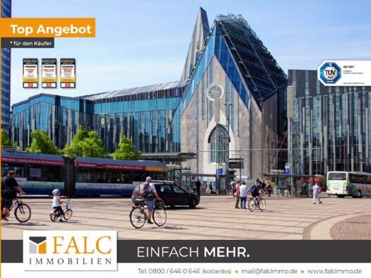 Wohnung zum Kauf - Erstbezug provisionsfrei 400.000 € 3 Zimmer 77 m² Heiterblick Ost 04329