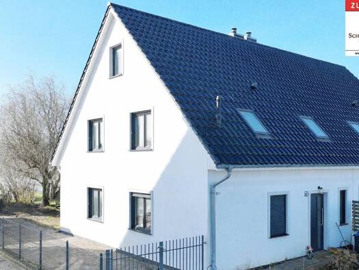 Doppelhaushälfte zum Kauf 355.000 € 5 Zimmer 146 m² 850 m² Grundstück Mandelshagen Blankenhagen / Mandelshagen 18182