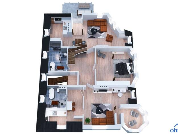 Terrassenwohnung zur Miete 1.690 € 5 Zimmer 178 m² 2. Geschoss Südstadt Görlitz 02826