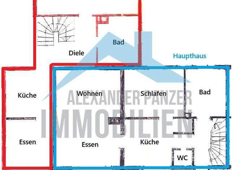Mehrfamilienhaus zum Kauf 369.900 € 9 Zimmer 212,3 m² 1.079 m² Grundstück Bettenhausen Kassel / Bettenhausen 34123