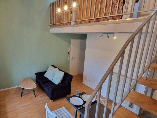 Wohnung zur Miete Wohnen auf Zeit 680 € 2 Zimmer 38 m² frei ab sofort Robert-Koch-Straße 30A Dudweiler 66125