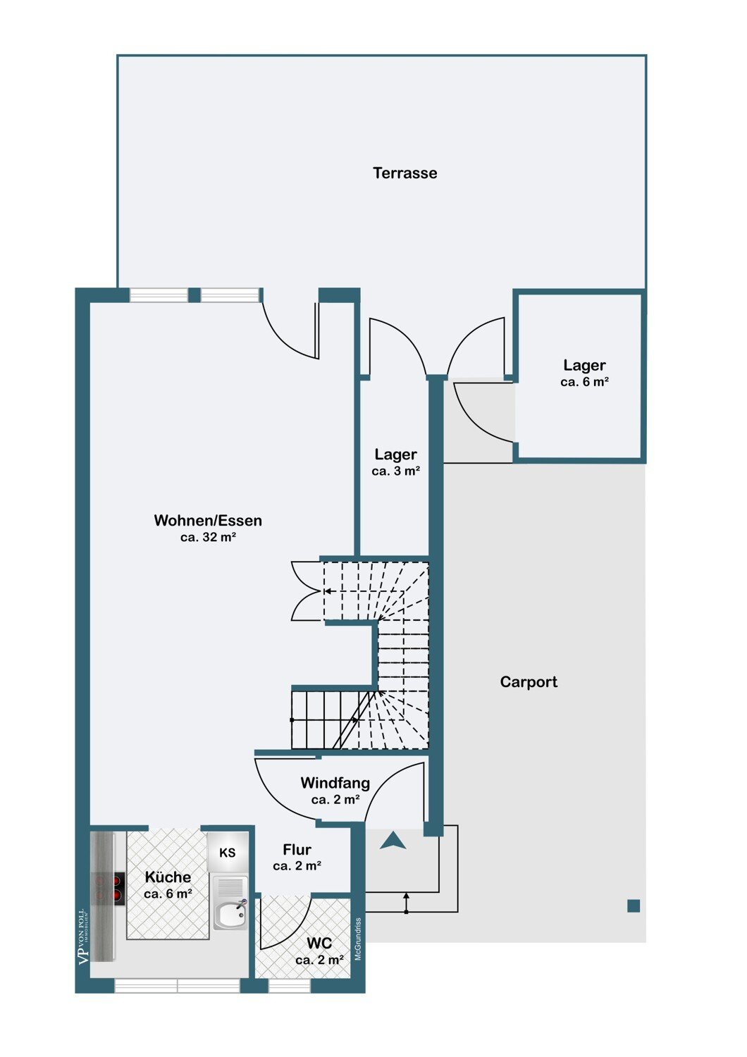 Doppelhaushälfte zum Kauf 339.000 € 3 Zimmer 87 m²<br/>Wohnfläche 408 m²<br/>Grundstück Nordwestlicher Stadtteil Schweinfurt 97424