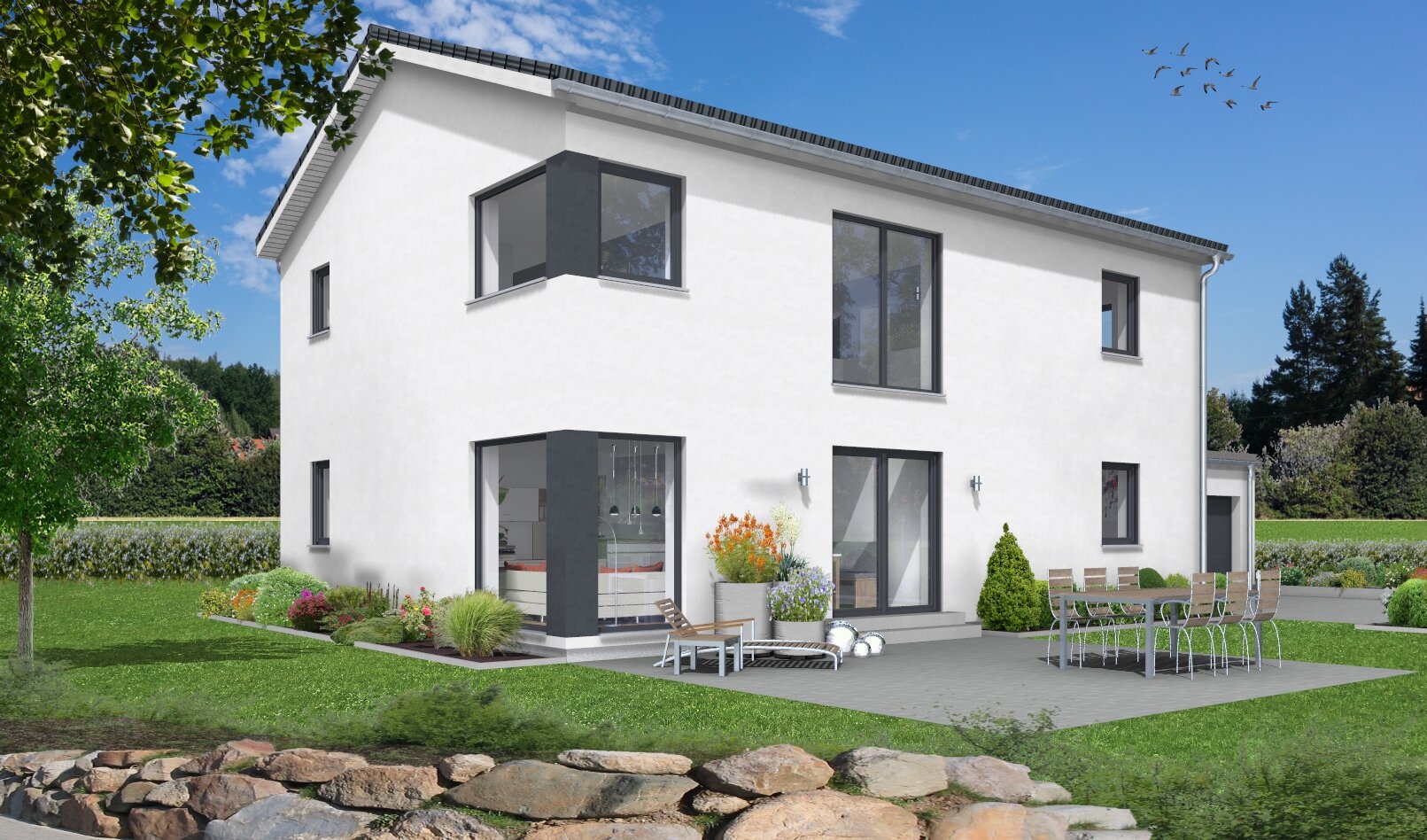 Einfamilienhaus zum Kauf provisionsfrei 773.000 € 5 Zimmer 154 m²<br/>Wohnfläche 450 m²<br/>Grundstück Heiligenstein Römerberg 67354