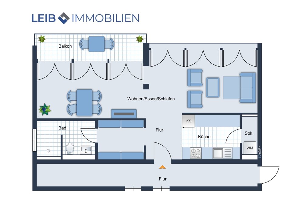 Wohnung zum Kauf 398.000 € 2 Zimmer 65 m²<br/>Wohnfläche St. Wolfgang Bamberg 96050