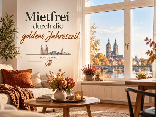 Wohnung zur Miete 539 € 2 Zimmer 61 m² 3. Geschoss Einsteinstraße 13 B Altstadt Magdeburg 39104