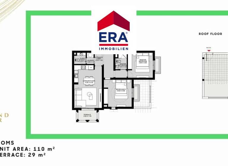 Terrassenwohnung zum Kauf 373.750 € 3 Zimmer 110 m² EG Gruna El Gouna, Hurgada 84511