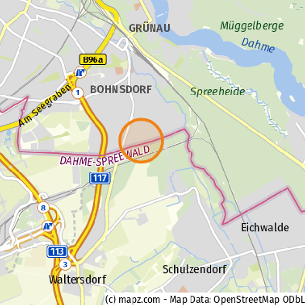 Grundstück zum Kauf 235.000 € 608 m² Grundstück Bohnsdorf Berlin 12526