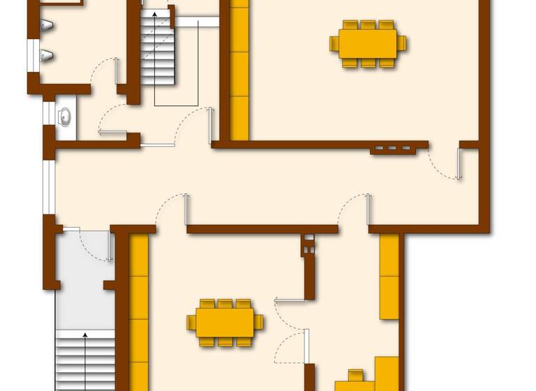Bürogebäude zur Miete 2.090 € 12 Zimmer 396 m² Bürofläche teilbar ab 140 m² Ostheimer Straße 43 Brakel 33034