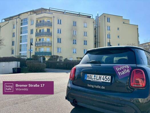Wohnung zur Miete 415 € 2 Zimmer 52 m² 2. Geschoss frei ab 01.02.2026 Bremer Straße 17 Böllberg-Wörmlitz Halle (Saale) 06128