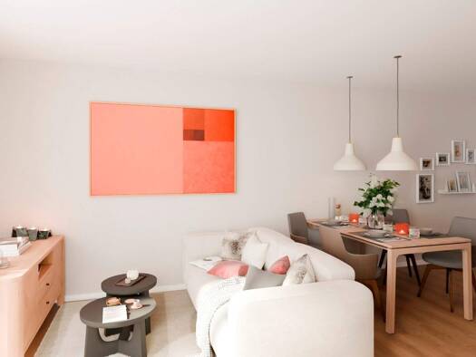 Wohnung zum Kauf - Neubau provisionsfrei 339.900 € 2 Zimmer 52,1 m² 1. Geschoss Lilli-Marx-Str. 38 Benrath Stadtbezirk 9 40597
