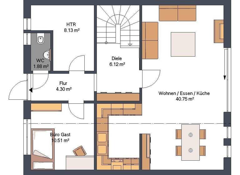 Einfamilienhaus zum Kauf 766.900 € 5 Zimmer 181 m² 401 m² Grundstück Hoheneck Ludwigsburg 71642