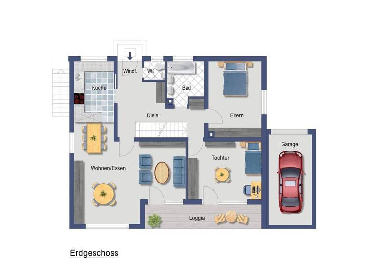 Einfamilienhaus zum Kauf 620.000 € 6 Zimmer 148 m² 1.698 m² Grundstück Emskirchen 91448