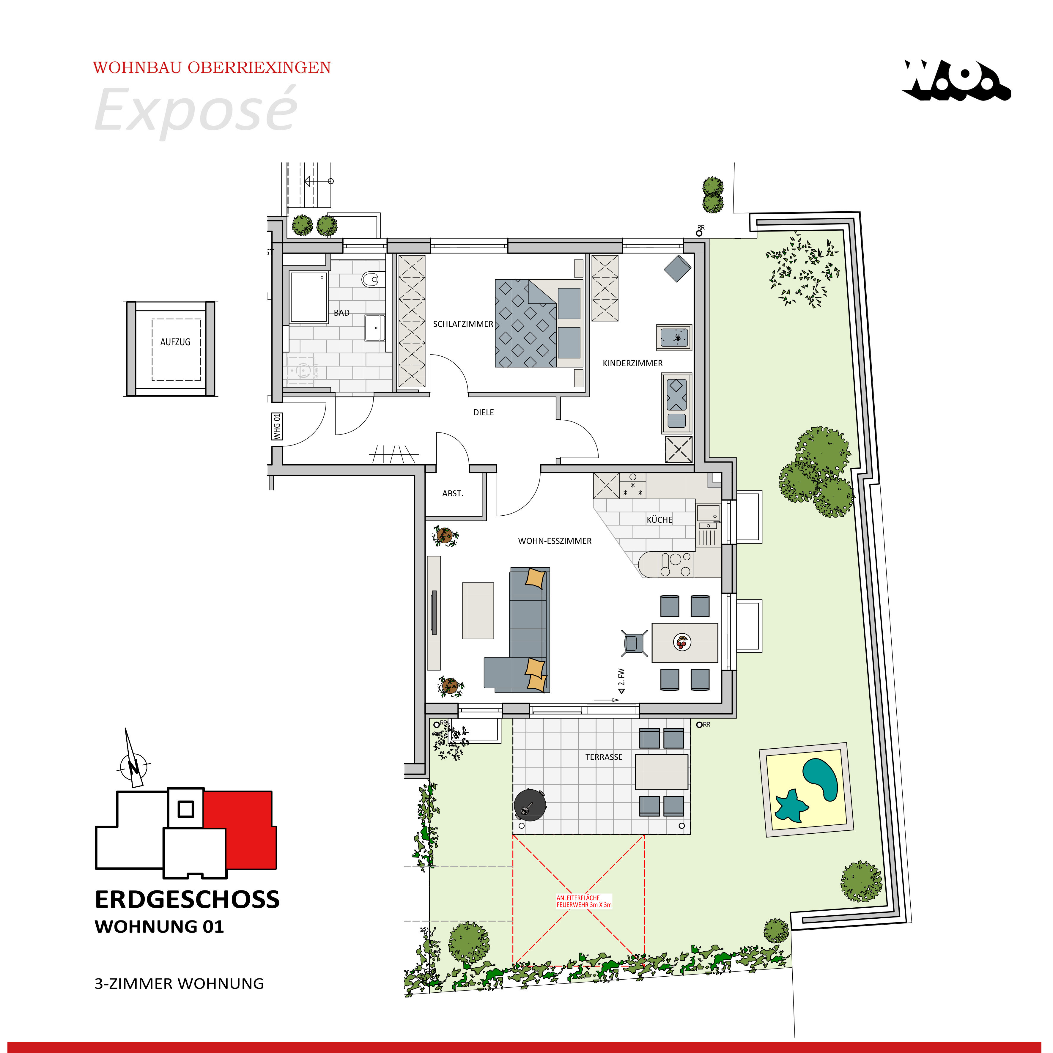 Wohnung zum Kauf provisionsfrei 439.400 € 3 Zimmer 83 m²<br/>Wohnfläche Hohenhaslach Hohenhaslach Sachsenheim 74343