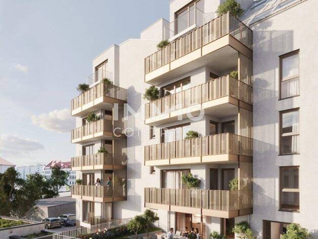 Wohnung zum Kauf - Erstbezug 299.700 € 2 Zimmer 43,4 m² 5. Geschoss Wien 1220