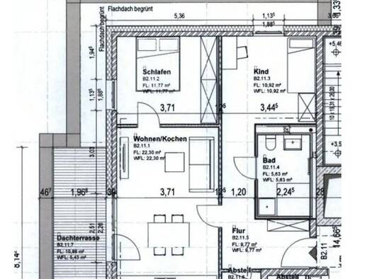 Terrassenwohnung zur Miete - Erstbezug 958 € 3 Zimmer 73,6 m² 2. Geschoss Alter Mühlenweg 1 A Bad Bevensen Bad Bevensen 29549