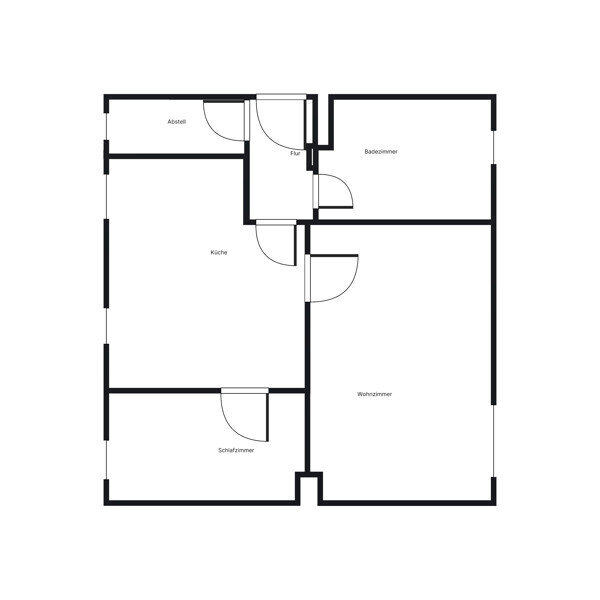 Wohnung zur Miete 422 € 1,5 Zimmer 41,5 m²<br/>Wohnfläche 13.12.2024<br/>Verfügbarkeit Nibelungenstr. 7 Siegfriedviertel Braunschweig 38112