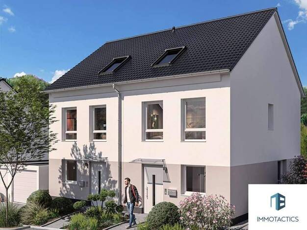 Doppelhaushälfte zum Kauf - Erstbezug 472.500 € 5 Zimmer 134 m² 219 m² Grundstück Sprendlingen 55576