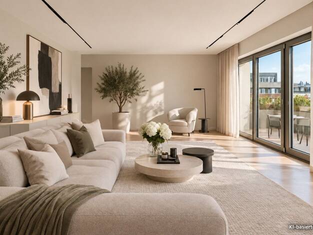 Wohnung zum Kauf 1.195.000 € 4 Zimmer 129 m² 4. Geschoss Westend-Süd Frankfurt am Main 60325