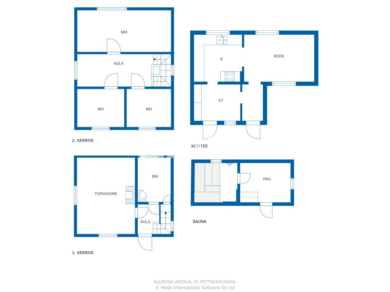 Villa zum Kauf 390.000 € 5 Zimmer 90 m²<br/>Wohnfläche 10.300 m²<br/>Grundstück Martinkari Kotka 48310