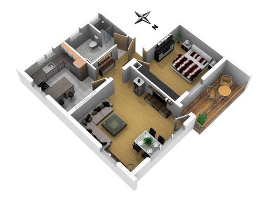 Wohnung zum Kauf 200.000 € 2 Zimmer 58,3 m² 2. Geschoss frei ab 31.12.2026 Mimmenhausen Salem 88682